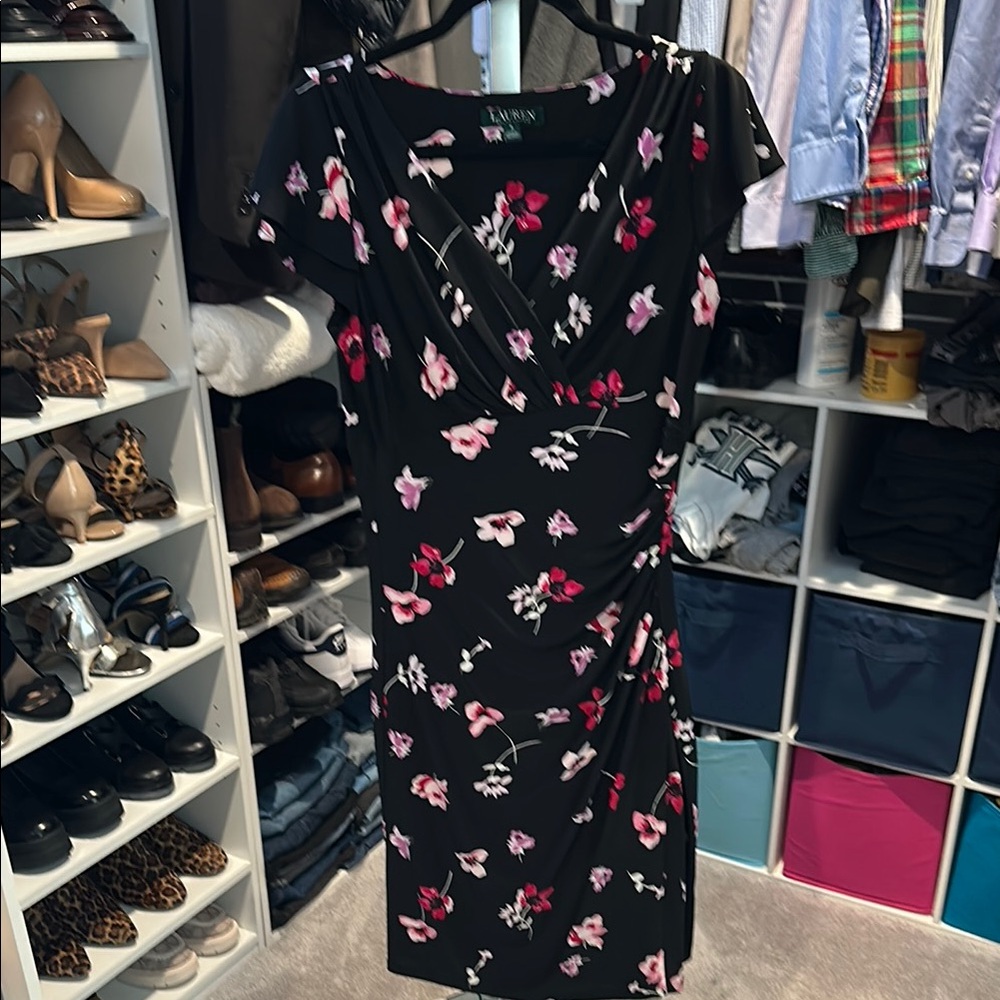 Black Floral Dress